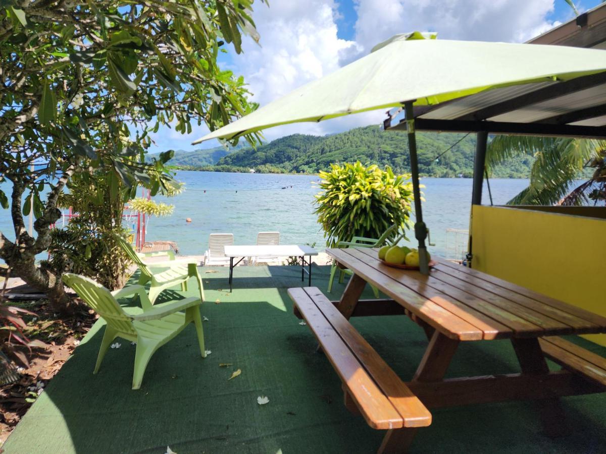 Villa De La Baie Raiatea - Bord De Mer Uturoa Exterior foto