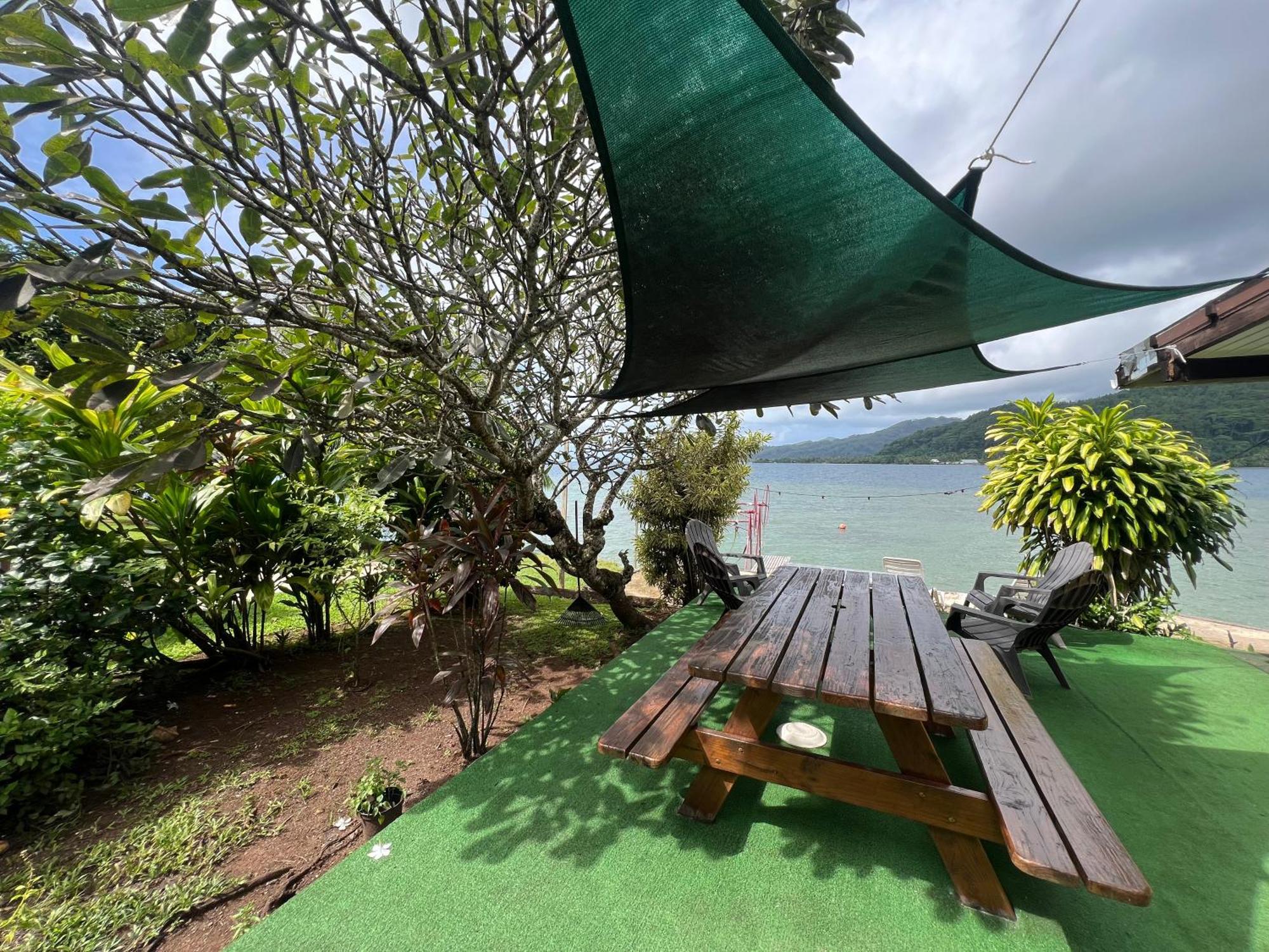 Villa De La Baie Raiatea - Bord De Mer Uturoa Exterior foto